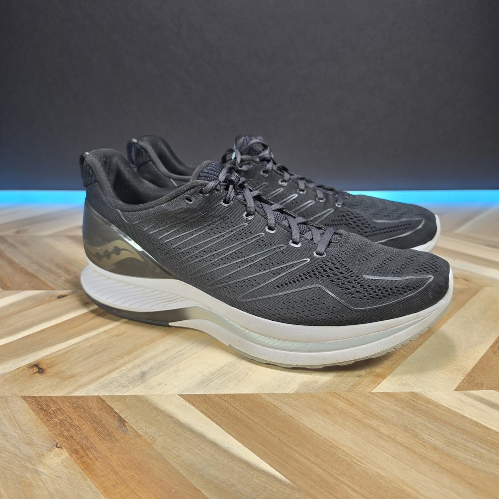 Saucony Endorphin Shift Men's 14 Black White Running Shoes S20577-40 Mesh